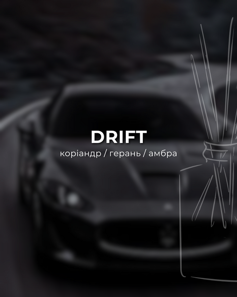 Аромаспрей DRIFT 50 мл  від ARDEMA - автопарфуми, аромадифузори, рефіли, фрагрантика